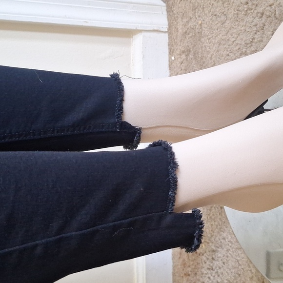 Kensie Effortless Ankle Mid Rise Black Jeans Size 8 - Picture 4 of 9